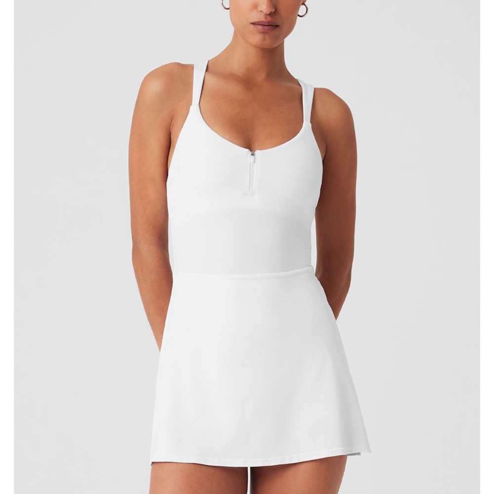 1475- NWT Alosoft Showcase white dress- small